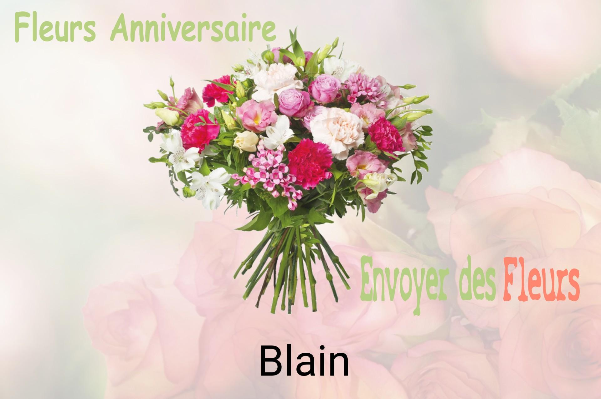 Bouquet de fleurs d’anniversaire livré à Blain