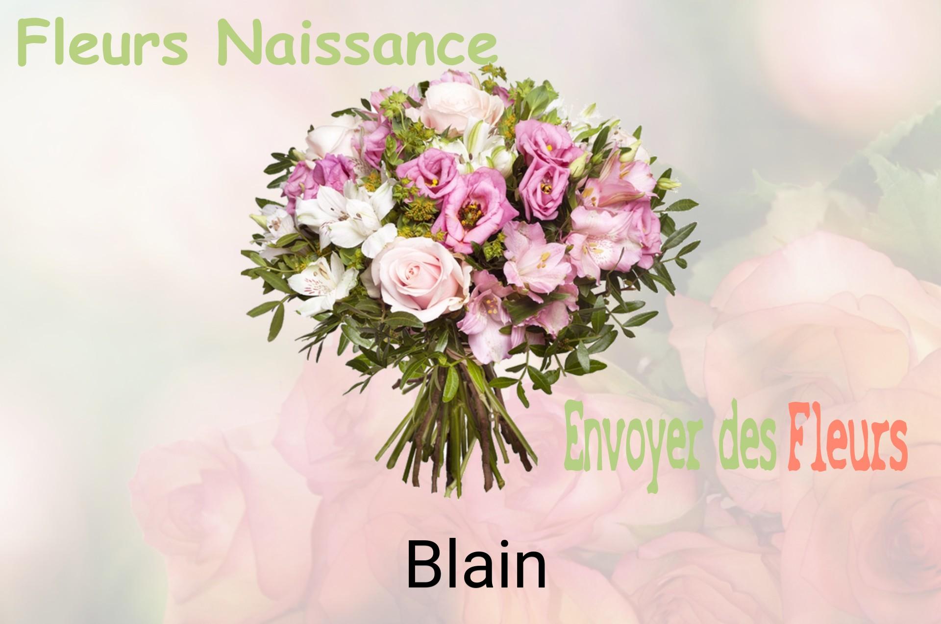 Bouquet de fleurs de naissance livré à Blain